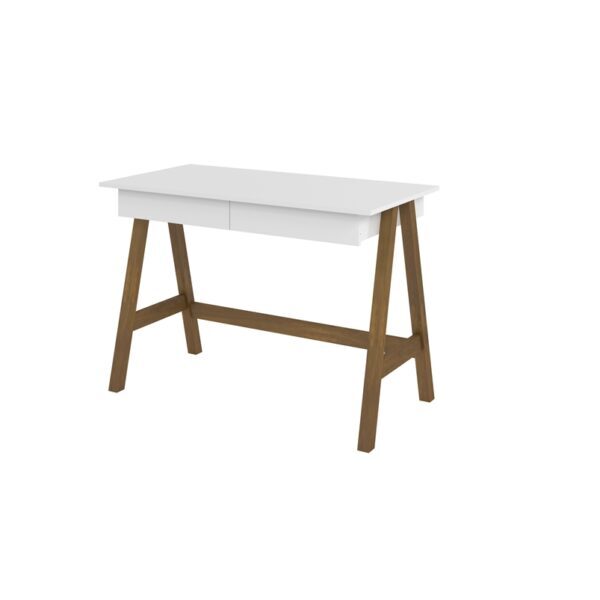 Escrivaninha Old Branco Com Amêndoa – Tebarrot Móveis