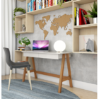 Escrivaninha Old Off White Com Amêndoa - Tebarrot Móveis