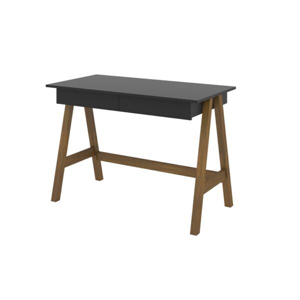 Escrivaninha Old Preto Com Amêndoa – Tebarrot Móveis