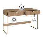 Escrivaninha Organico 2 Gavetas 125 Cm 28067 Artesano