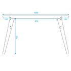 Escrivaninha Orly Branca