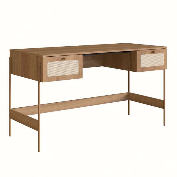 Escrivaninha Oslo 2 Gv Hanover E Dourada