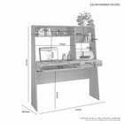 Escrivaninha Paixão Jcm Móveis Branco