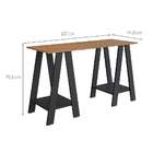 Escrivaninha Pala Preta E Mel