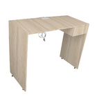 Escrivaninha Para Computador 1 Gaveta Com Tomada Bege Tam.1m