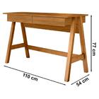 Escrivaninha Para Computador 2 Gavetas 130x Tebar