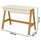 Escrivaninha Para Computador 2 Gavetas 130x Tebar