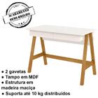 Escrivaninha Para Computador 2 Gavetas 130x Tebar