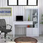 Escrivaninha Para Computador Com Armario Me4143 Tecno Mobili