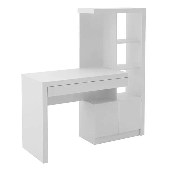 Escrivaninha Para Computador Com Armario Me4143 Tecno Mobili