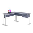 Escrivaninha Para Computador L Com 2 Gavetas Range