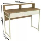 Escrivaninha Para Escritorio 02 Gavetas J972 Kappesberg