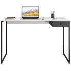 Escrivaninha Para Escritorio 120x75 1 Gaveta 134575 Branco Mo