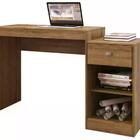 Escrivaninha Para Escritorio 126 Cm 1 Gaveta Lorenza Bnv