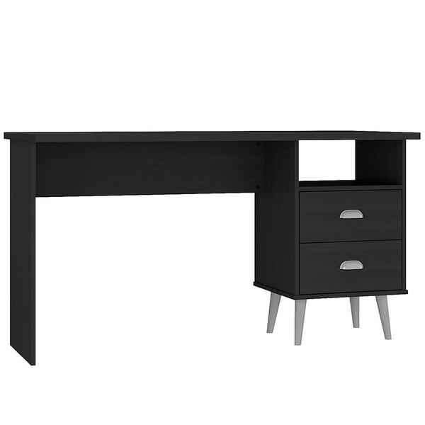 Escrivaninha Para Escritorio 136x75 Cm 2 Gavetas Ho2982 Hec