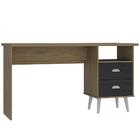 Escrivaninha Para Escritorio 136x75 Cm 2 Gavetas Ho2982 Hec