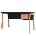 Escrivaninha Para Escritorio 136x76 Cm 1 Gaveta Bf1014 Hec