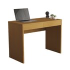 Escrivaninha Para Escritório 6080 2 Gavetas 110cm Nature Natu