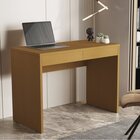 Escrivaninha Para Escritório 6080 2 Gavetas 110cm Nature Natu