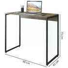 Escrivaninha Para Escritorio 90x75 Cm 134575 Mobel