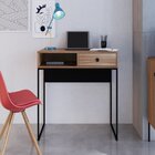 Escrivaninha Para Escritório 91 Cm 1 Gaveta 1 Nicho Prodecor