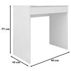 Escrivaninha Para Escritorio Alexia 80 Cm Reajl