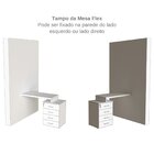 Escrivaninha Para Escritório E Home Office Com 4 Gavetas Bran