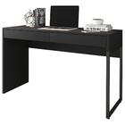 Escrivaninha Para Escritorio Estilo Industrial 120 Cm 2 Gavet