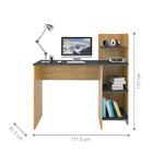 Escrivaninha Para Escritório Kaisa Carvalho Grafite