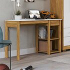 Escrivaninha Para Escritório Mesa De Estudos 1 Gaveta 100% Md