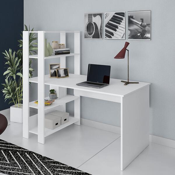 Escrivaninha Para Escritório Mordor Branco