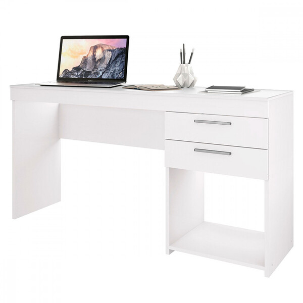 Escrivaninha Para Estudar Com 2 Gavetas Office Notável