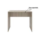 Escrivaninha Para Estudo Amadeirado Drw