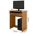 Escrivaninha Para Quarto Pequena Com 1 Gaveta Freijó Prática