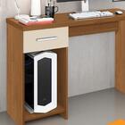 Escrivaninha Para Quarto Pequeno Prisma New Freijo Off White