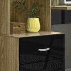 Escrivaninha Para Quarto Preto Nature Cristal Peternella