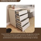 Escrivaninha Paris Com 5 Gavetas  Branco