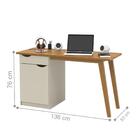 Escrivaninha Paul Off White/cumarú