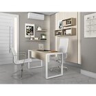 Escrivaninha Pe25 Móveis 90cm Pandin Nogueira Casablanca E Br