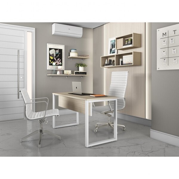 Escrivaninha Pe25 Móveis 90cm Pandin Nogueira Casablanca E Br