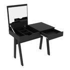 Escrivaninha/penteadeira 90,5cm Com Espelho E 1 Gaveta Multim