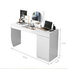 Escrivaninha Penteadeira Ametista Branco Fosco