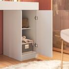 Escrivaninha Penteadeira Amour Branco Fosco