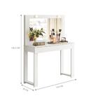 Escrivaninha Penteadeira Angel Branco Fosco