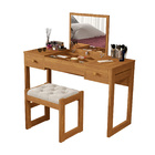 Escrivaninha Penteadeira Com Espelho E Banqueta Luanda Fenix