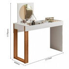 Escrivaninha Penteadeira Com Espelho Play Mobler