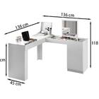 Escrivaninha Penteadeira De Canto 3003023 Mbl