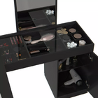 Escrivaninha Penteadeira De Canto Com Espelho 1 Porta Sofia P