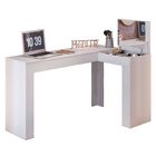 Escrivaninha Penteadeira De Canto Com Espelho Diana 135 Cm Br