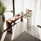 Escrivaninha Penteadeira Em L Porta Objetos 135x82cm Jade  Fr